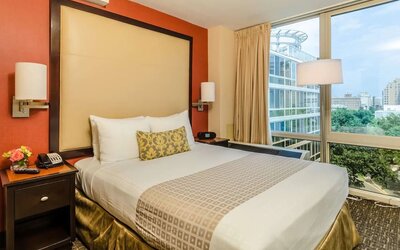 Day use room with natural light at Beacon Hotel.
