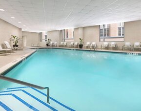 Refreshing indoor pool at The Westin Arlington Gateway.