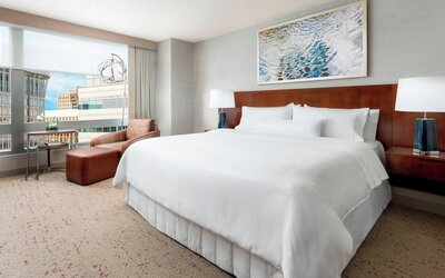 Day use room with natural light at The Westin Arlington Gateway.