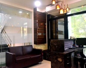 Lobby seating at THE BEST HOTEL MUMBAI.