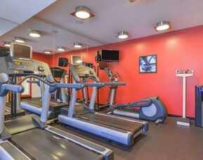 Fitness center at Towneplace Suites By Marriott Arundel Mills.