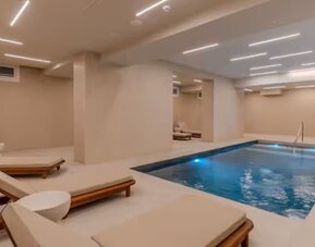 Indoor pool at Terradamari Resort & Spa Marina Di Modica.
