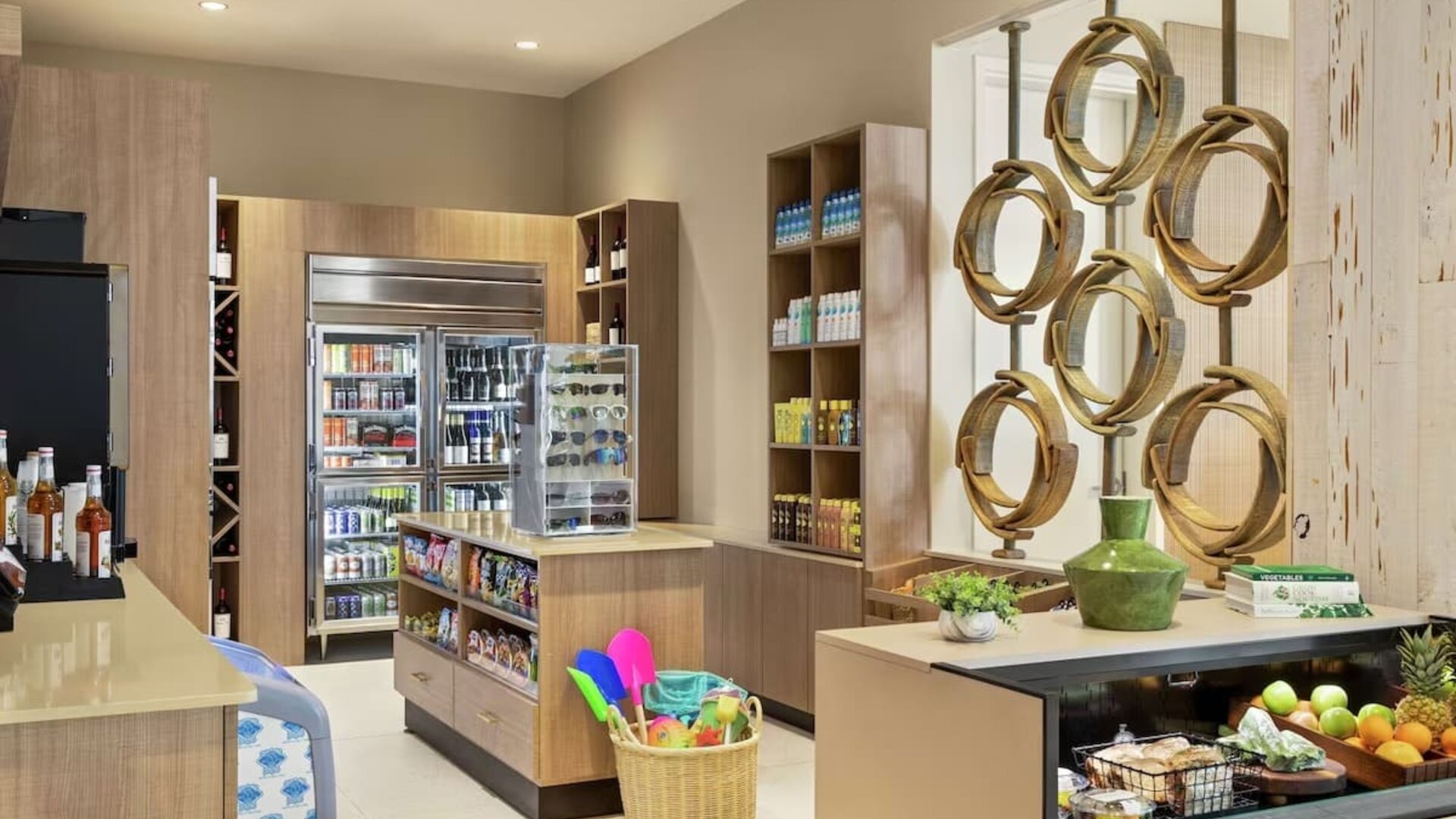 Convenience store at Embassy Suites By Hilton Panama City Beach Resort.