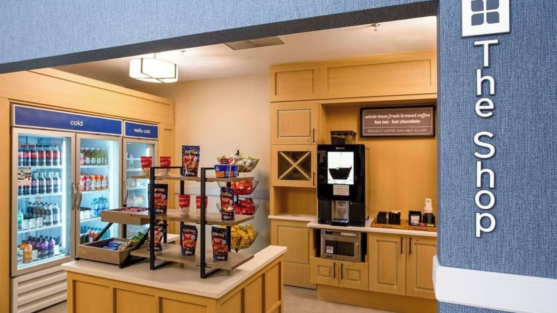Convenience store at Hilton Garden Inn Milwaukee Northwest Conference Center.