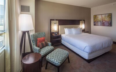 Day use room at Hilton Dallas/ Plano Granite Park.