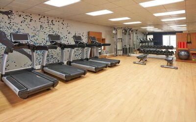 Fitness center at The Chifley Houston, Tapestry Collection By Hilton.