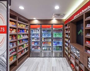 Snack bar at Hampton Inn & Suites Houston-Bush Intercontinental Aprt.