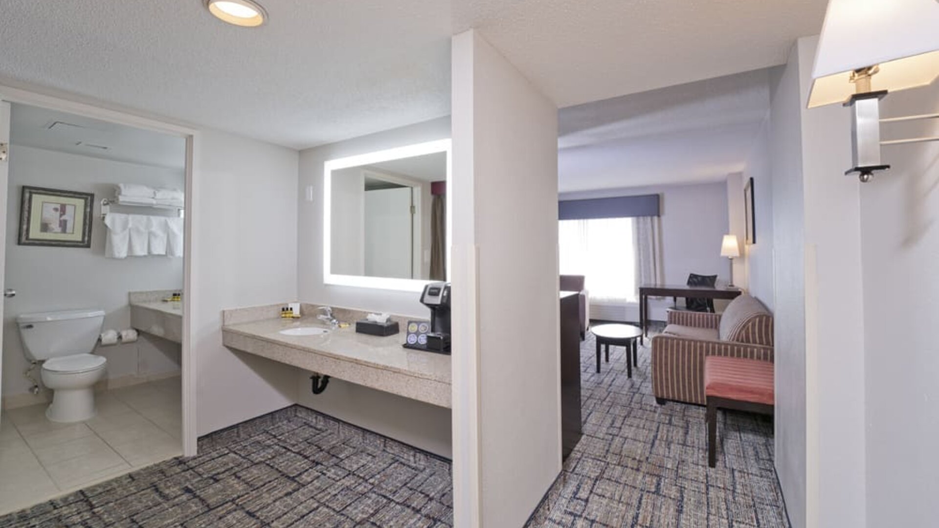 Day room at Best Western Plus Hotel & Conference Center.