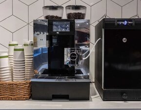 Coffee station at DoubleTree By Hilton London Elstree.