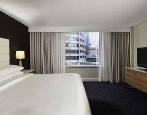 Day use king room at Hotel Tampa Riverwalk.