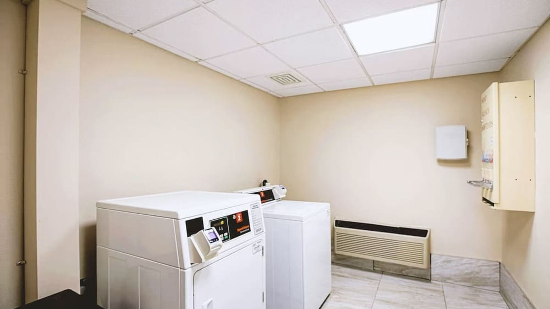 Laundry service available for guests at Hotel Inn Milwaukee.