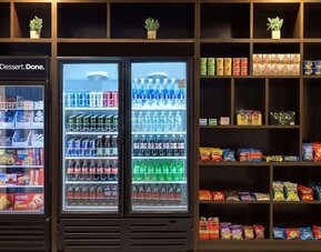 Snack bar at DoubleTree By Hilton Fort Worth South.