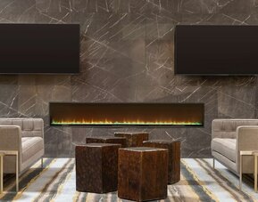 Lobby and lounge at DoubleTree By Hilton Fort Worth South.