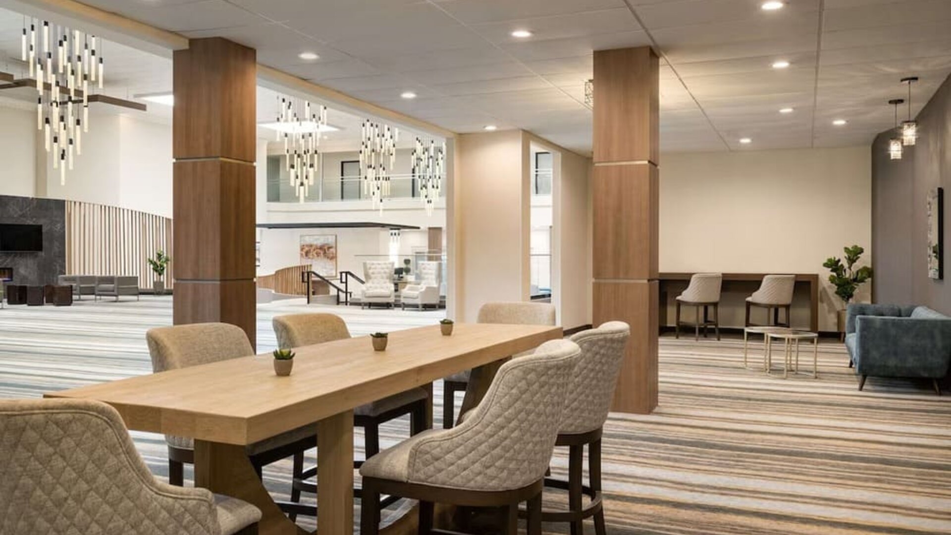 Meeting space at DoubleTree By Hilton Fort Worth South.