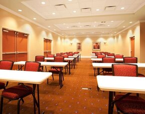 Professional meeting room at Holiday Inn Aurora North- Naperville.
