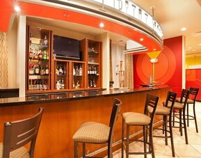 Bar on-site at Holiday Inn Aurora North- Naperville.