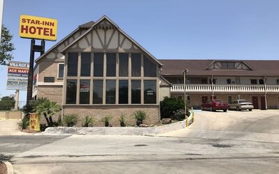 Hotel exterior at Star Inn Hotel Sea World.