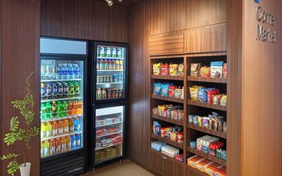 Snack bar at Fairfield Inn & Suites By Marriott North Bergen.