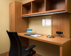 Day use room's workspace at Sonesta Simply Suites Phoenix Scottsdale.