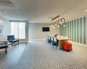 Lobby workspace at Sonesta Select Scottsdale At Mayo Clinic Campus.