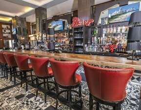 On-site bar at Hotel Croydon.