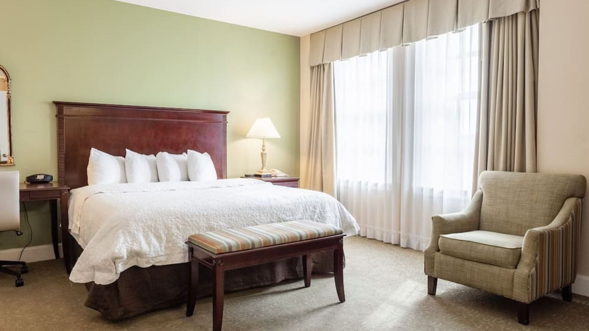 Day use room with work desk at Hampton Inn & Suites Birmingham-Downtown-Tutwiler.