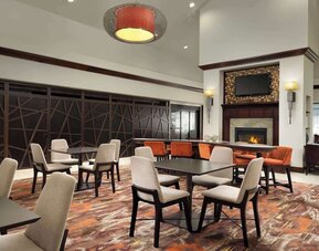 Dining area at Homewood Suites By Hilton Shreveport / Bossier City, LA.