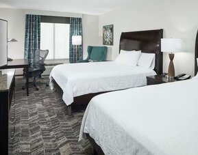 Day use twin room at Hilton Garden Inn Dothan.