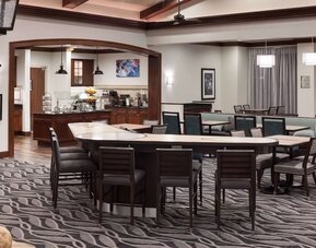 On-site restaurant at Homewood Suites By Hilton Denton.