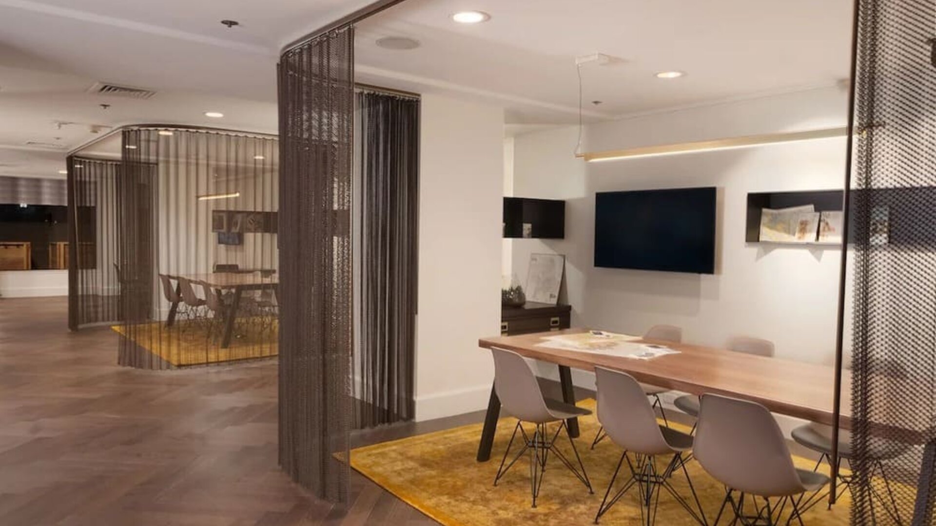 Meeting facility and workspace at Stanford Court San Francisco.