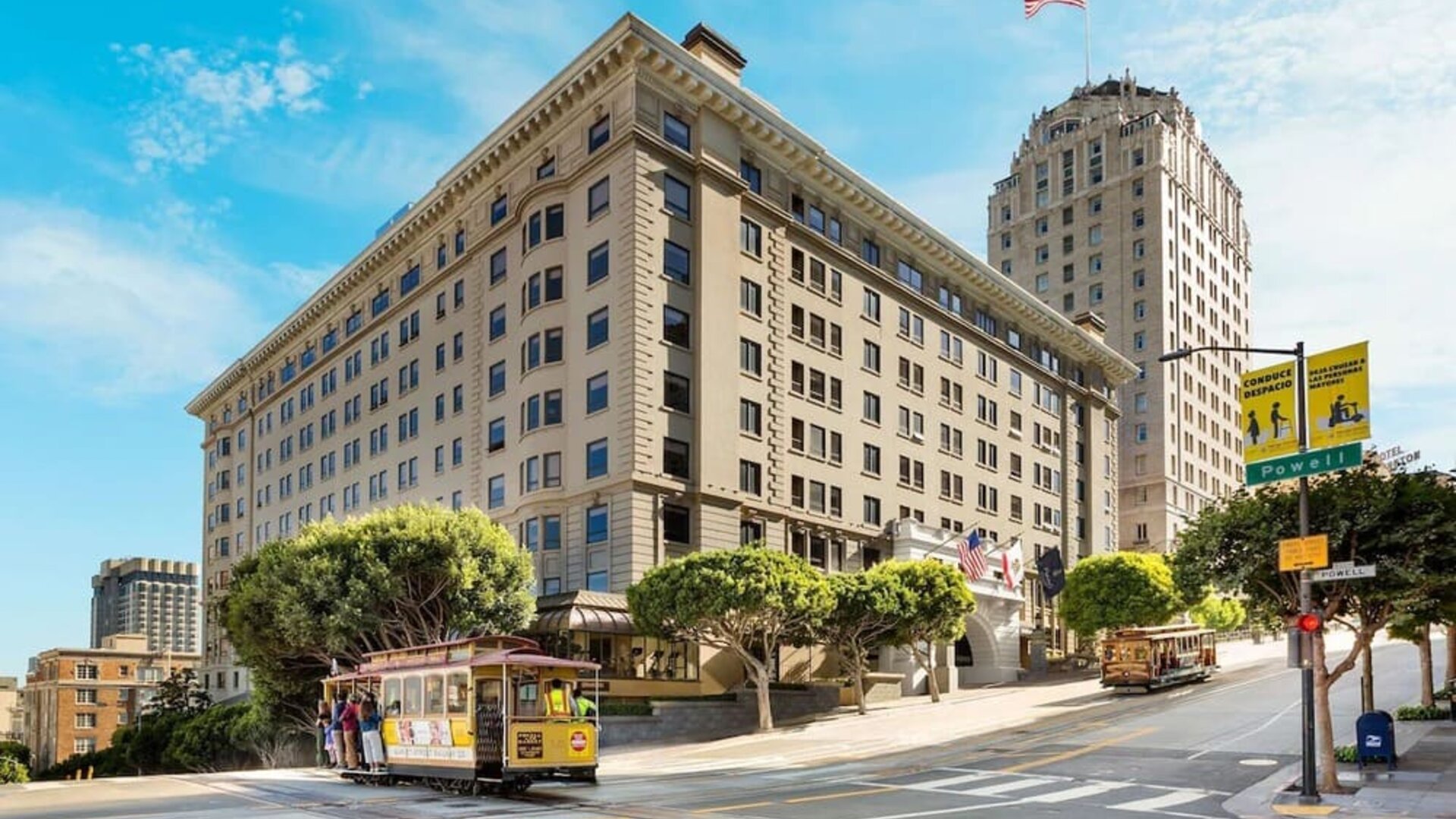 Exterior view of Stanford Court San Francisco.