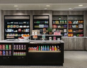 Convenience store at Hotel Caza.