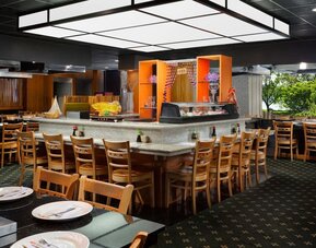 On-site restaurant at Courtyard Boston Cambridge.