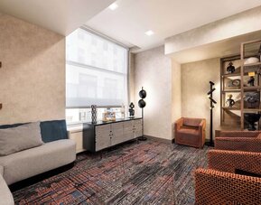 Lounge seating at DoubleTree By Hilton New York Midtown Fifth Ave.