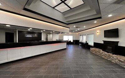 Concierge desk at The Irish Inn Boutique Hotel.