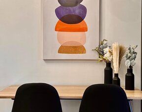 Day room with desk at The Irish Inn Boutique Hotel.