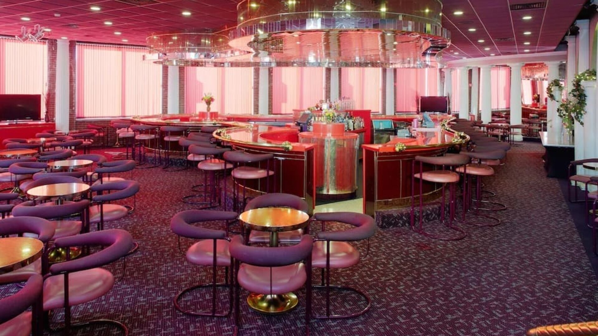 Hotel bar at Cove Haven Resort.