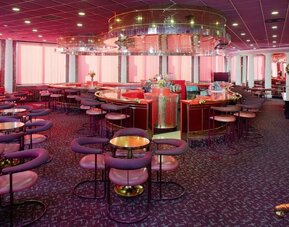 Hotel bar at Cove Haven Resort.