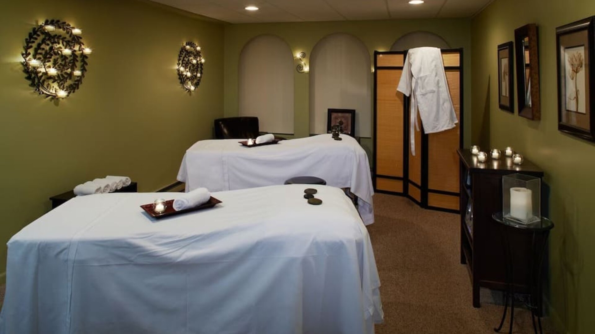Spa treatments available at Cove Haven Resort.