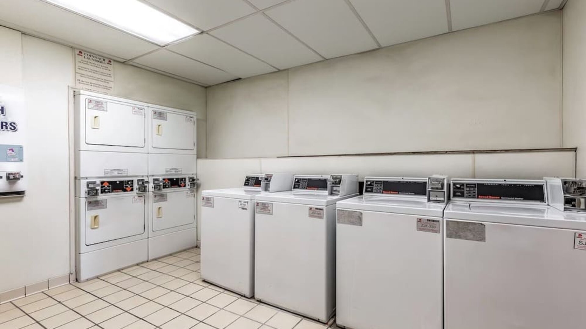 Laundry room is available for guests at Red Roof PLUS+ & Suites Houston - IAH Airport SW.