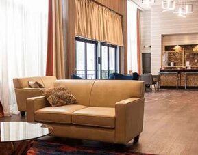 Lobby seating at Paradise Stream Resort.