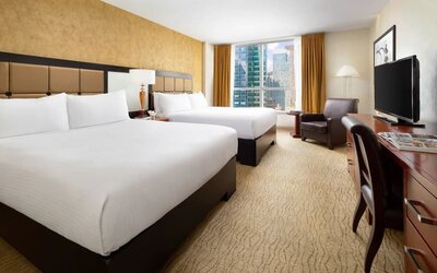 Queen beds available at Millennium Hotel Broadway Times Square.