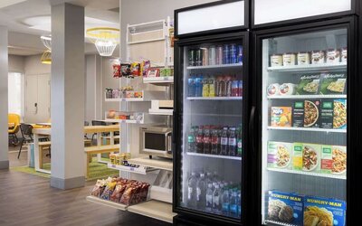 Snack bar at Spark By Hilton Guelph.