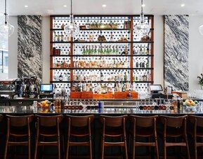 Hotel bar at The Candler Hotel Atlanta, Curio Collection By Hilton.