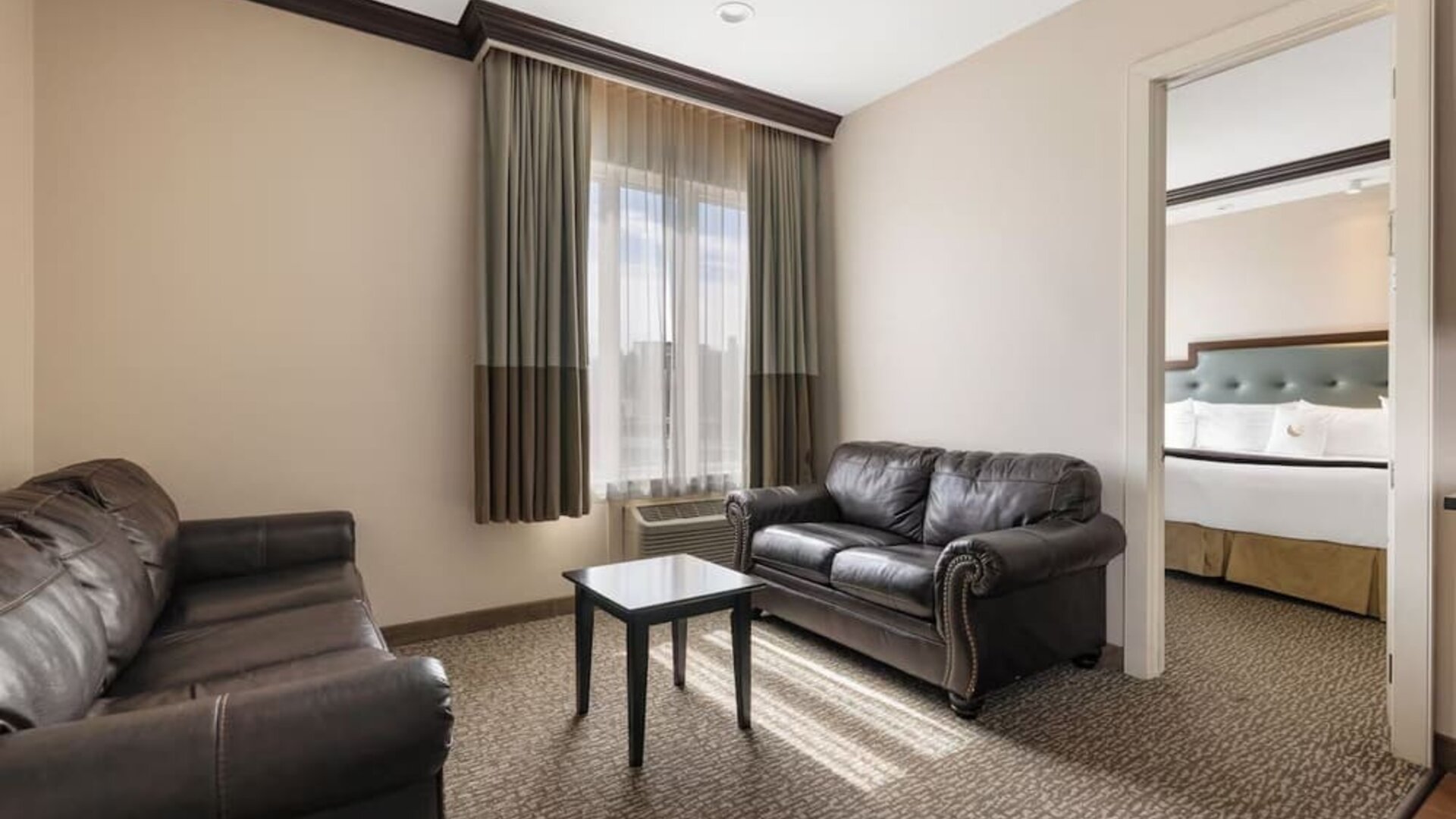 Day use room at Aura Hotel Brooklyn.