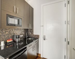 Day use room at Aura Hotel Brooklyn.