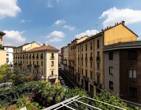 Hotel exterior at Aiello Rooms.
