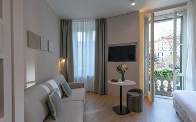 Day use room at Aiello Hotels Isola Design District.