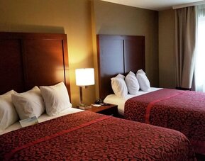 Day use twin room at Days Inn By Wyndham Brooklyn Marine Park.