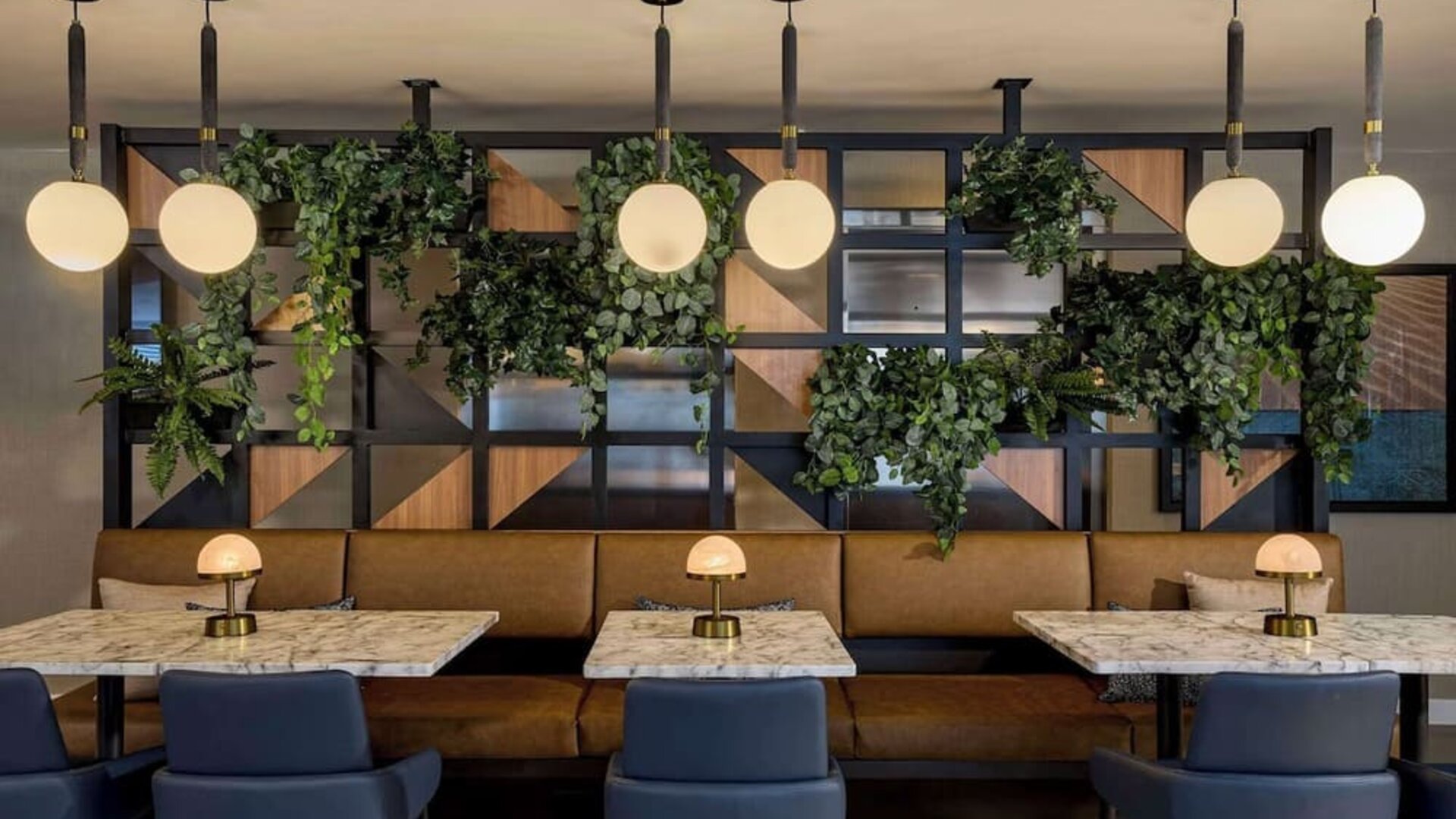 Dining area at Hyatt Centric Miami South Beach.